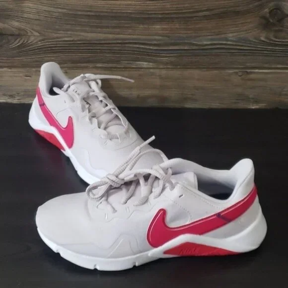 New Nike Womens Legend Essential Pink Sneakers Size 9 Athletic Lightweight Gym - Picture 3 of 10